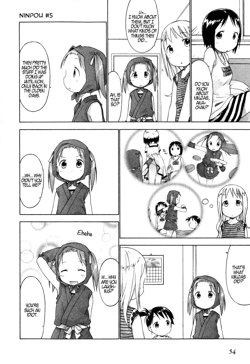 Ichigo Mashimaro Chapter 23 page 14 - Chapter 23: Playing Ninjas