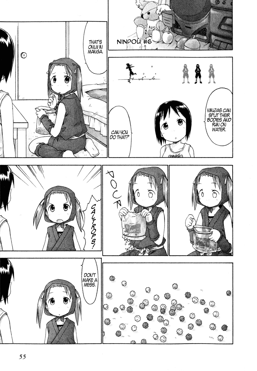 Ichigo Mashimaro Chapter 23 page 15 - Chapter 23: Playing Ninjas