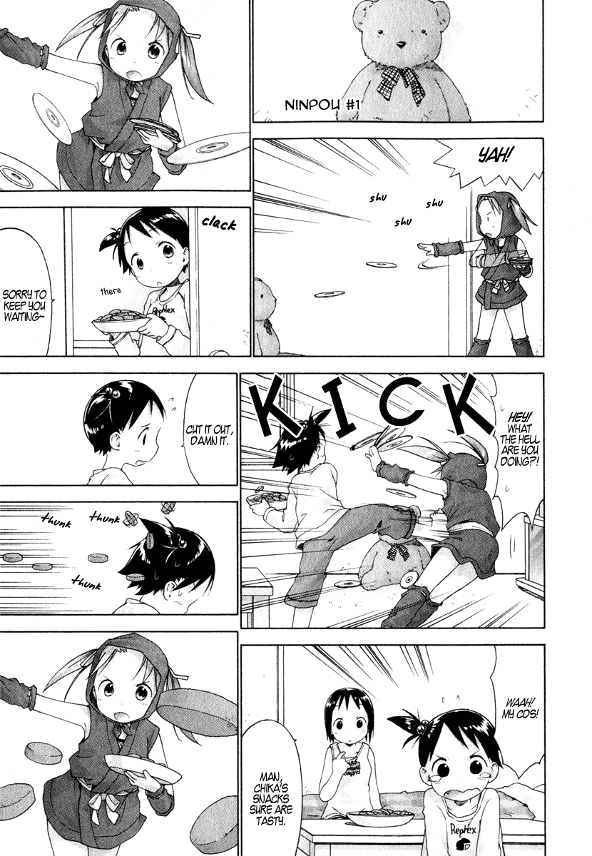 Ichigo Mashimaro Chapter 23 page 5 - Chapter 23: Playing Ninjas