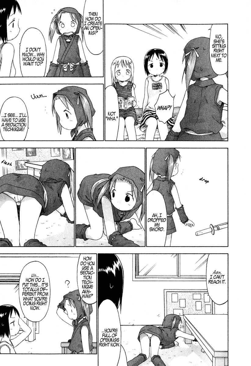 Ichigo Mashimaro Chapter 23 page 7 - Chapter 23: Playing Ninjas