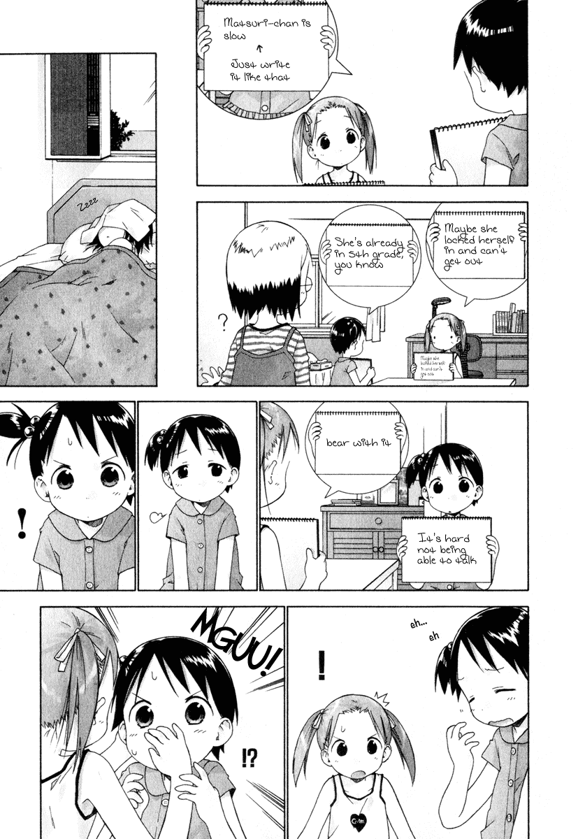 Ichigo Mashimaro Chapter 24 page 5 - Chapter 24: Don`t Talk!