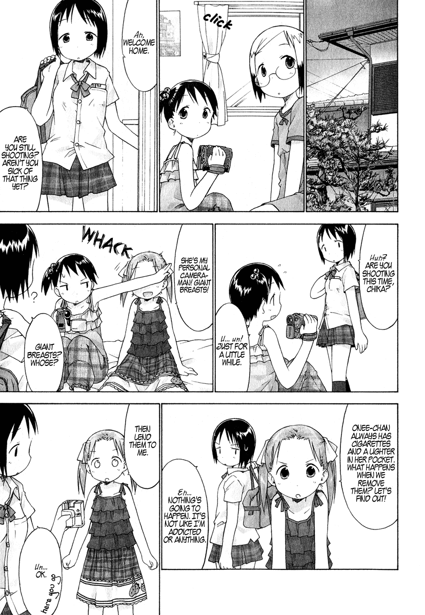 Ichigo Mashimaro Chapter 26 page 7 - Chapter 26: The News, Presented by Miu-chan
