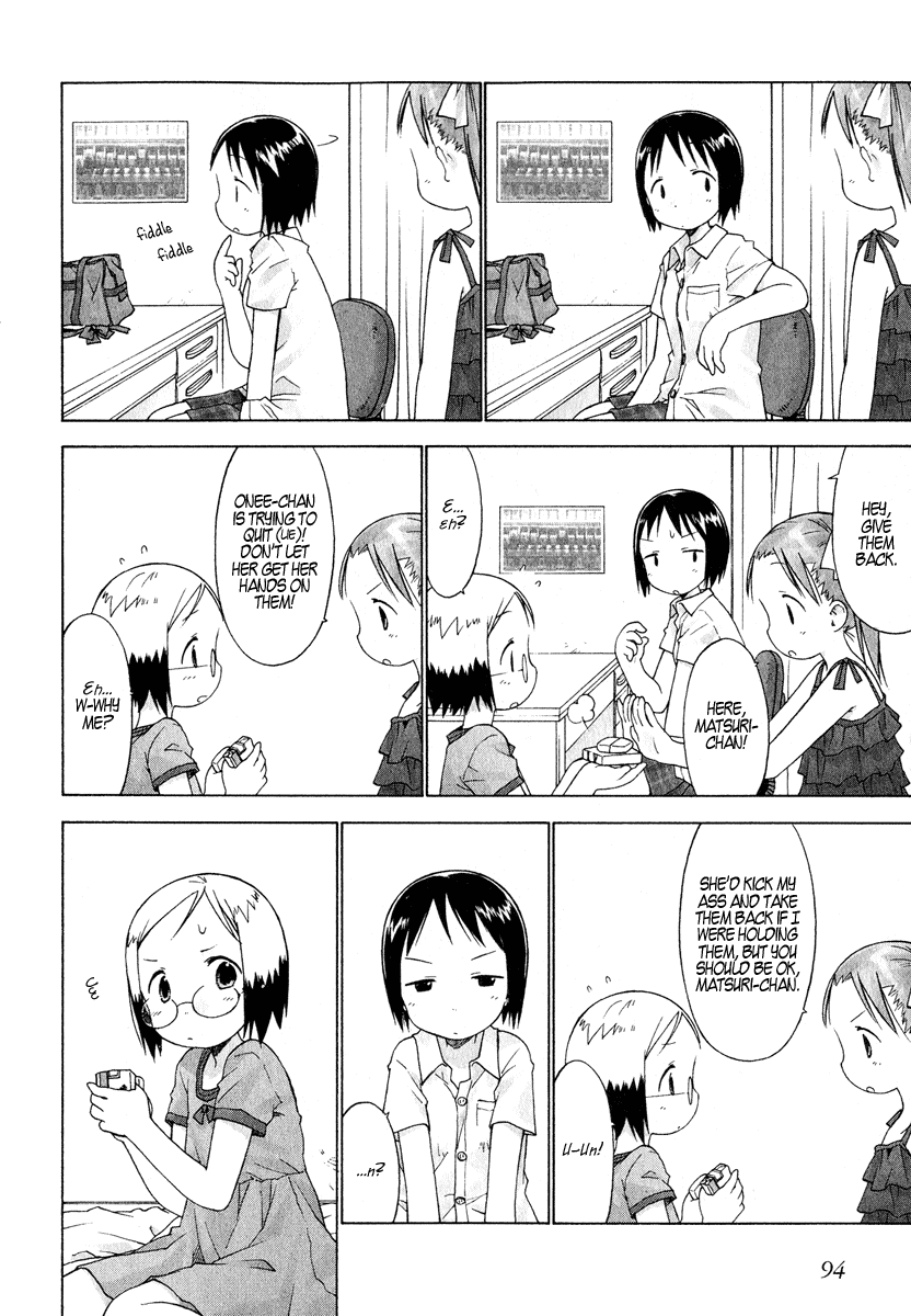 Ichigo Mashimaro Chapter 26 page 8 - Chapter 26: The News, Presented by Miu-chan