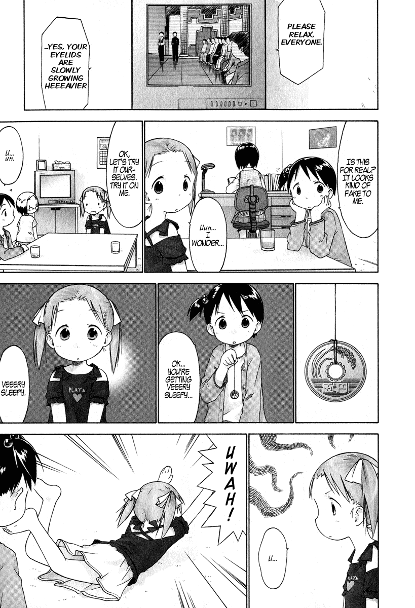 Ichigo Mashimaro Chapter 29 page 1 - Chapter 29: Hypnotism