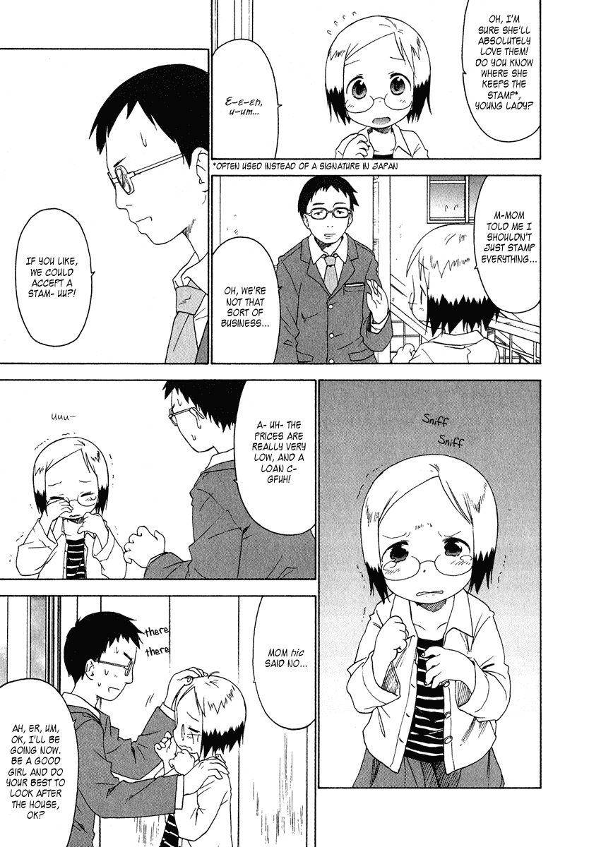 Ichigo Mashimaro Chapter 31 page 13 - Chapter 31: The Door-to-Door Salesman