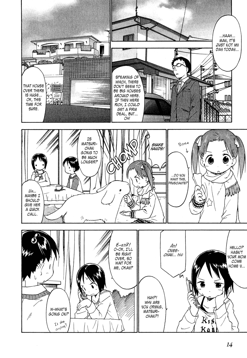 Ichigo Mashimaro Chapter 31 page 14 - Chapter 31: The Door-to-Door Salesman