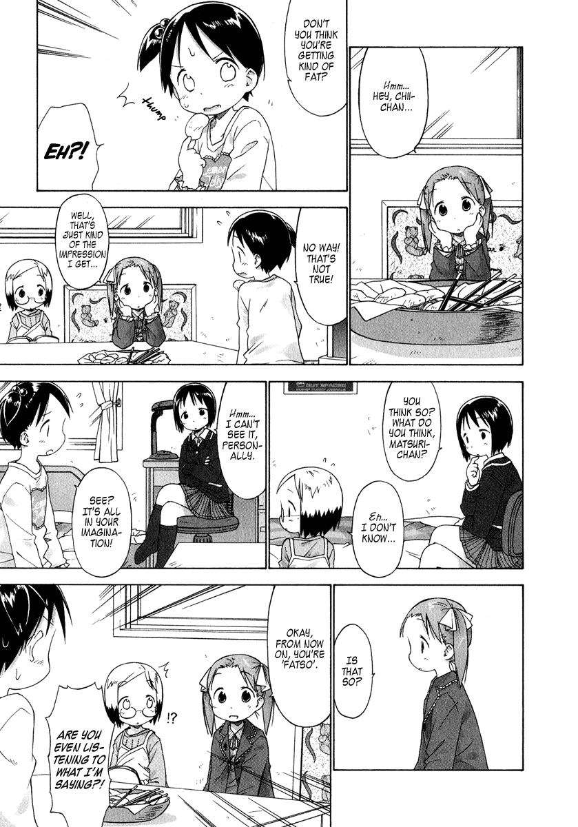 Ichigo Mashimaro Chapter 34 page 1 - Chapter 34: Let`s Lose Weight