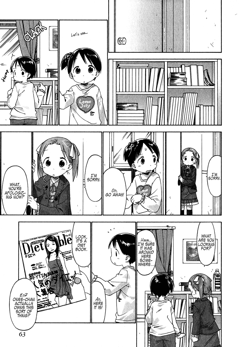 Ichigo Mashimaro Chapter 34 page 11 - Chapter 34: Let`s Lose Weight