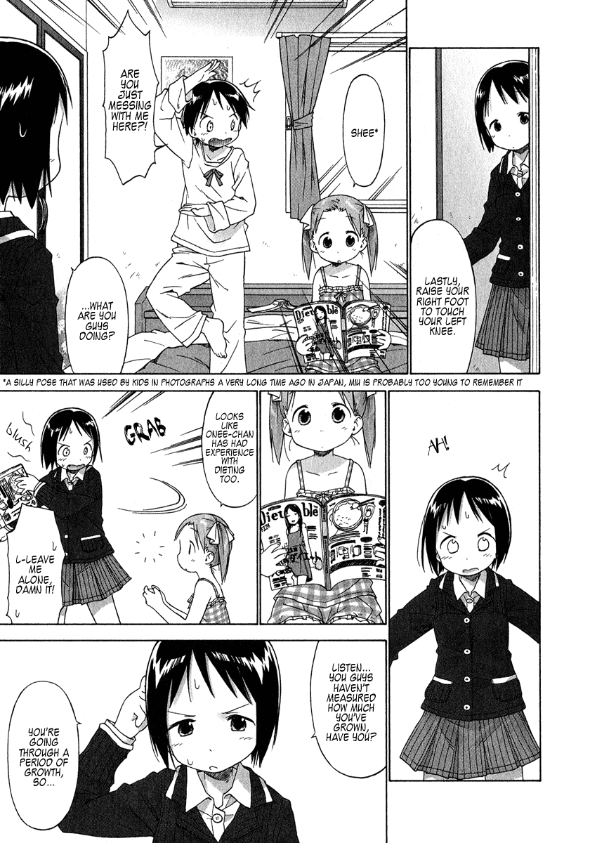 Ichigo Mashimaro Chapter 34 page 19 - Chapter 34: Let`s Lose Weight