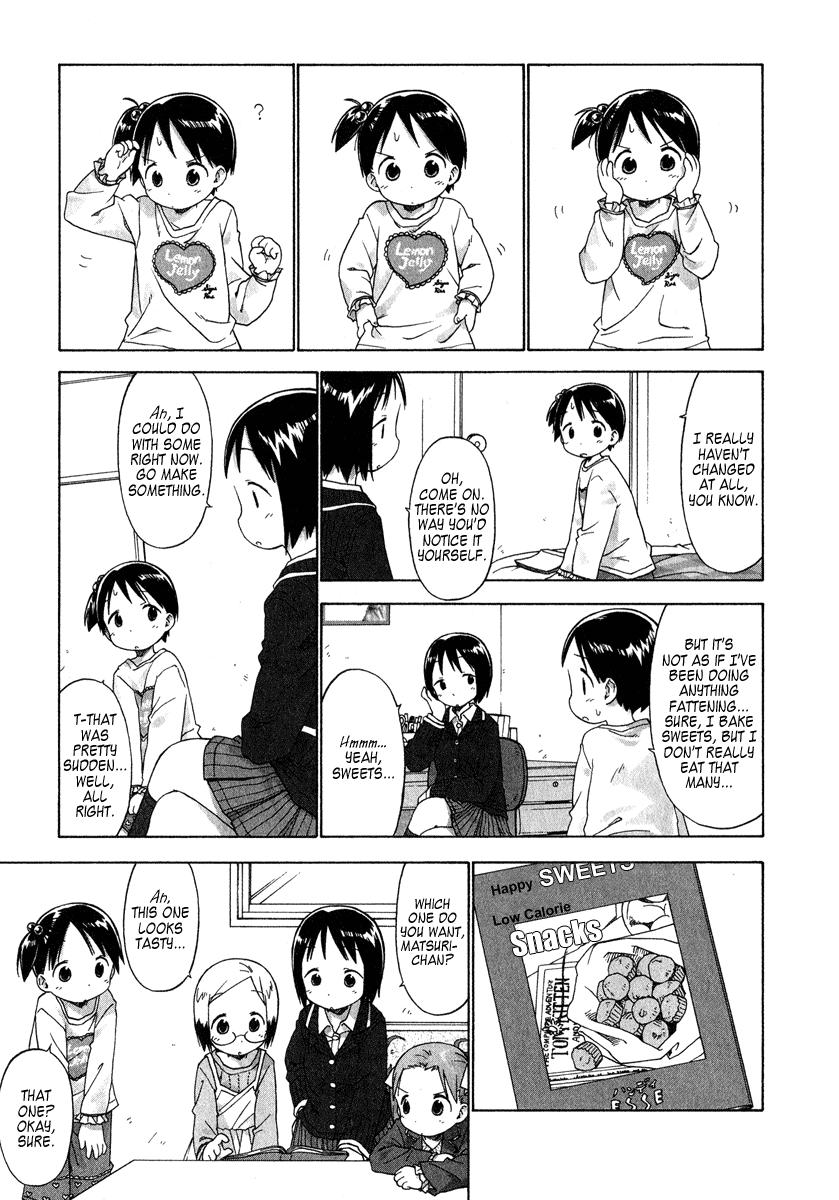 Ichigo Mashimaro Chapter 34 page 3 - Chapter 34: Let`s Lose Weight