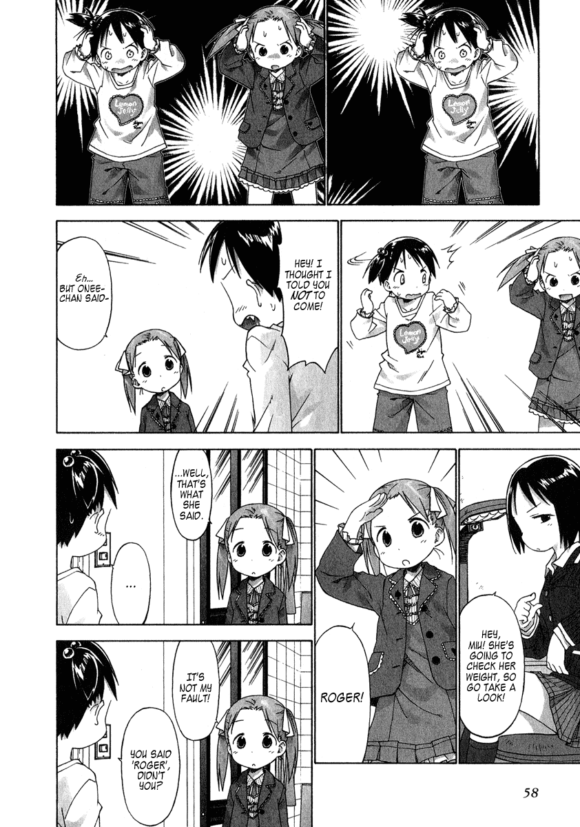 Ichigo Mashimaro Chapter 34 page 6 - Chapter 34: Let`s Lose Weight