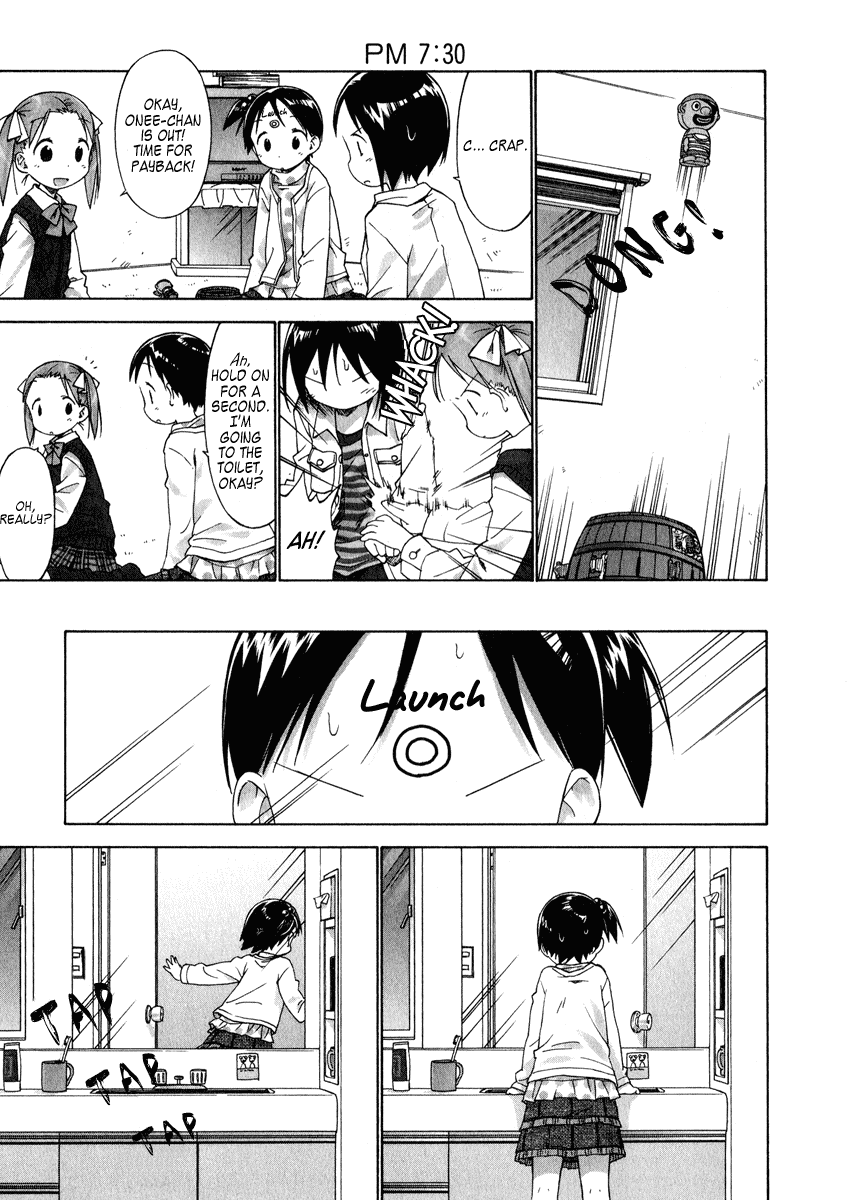Ichigo Mashimaro Chapter 35 page 3 - Chapter 35: PUSH THE BUTTON