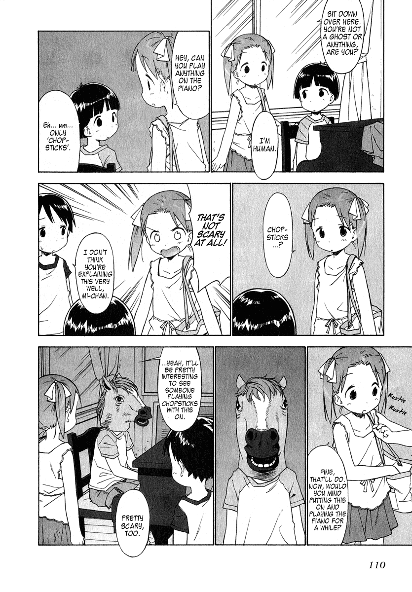 Ichigo Mashimaro Chapter 37 page 12 - Chapter 37: School Ghost Stories