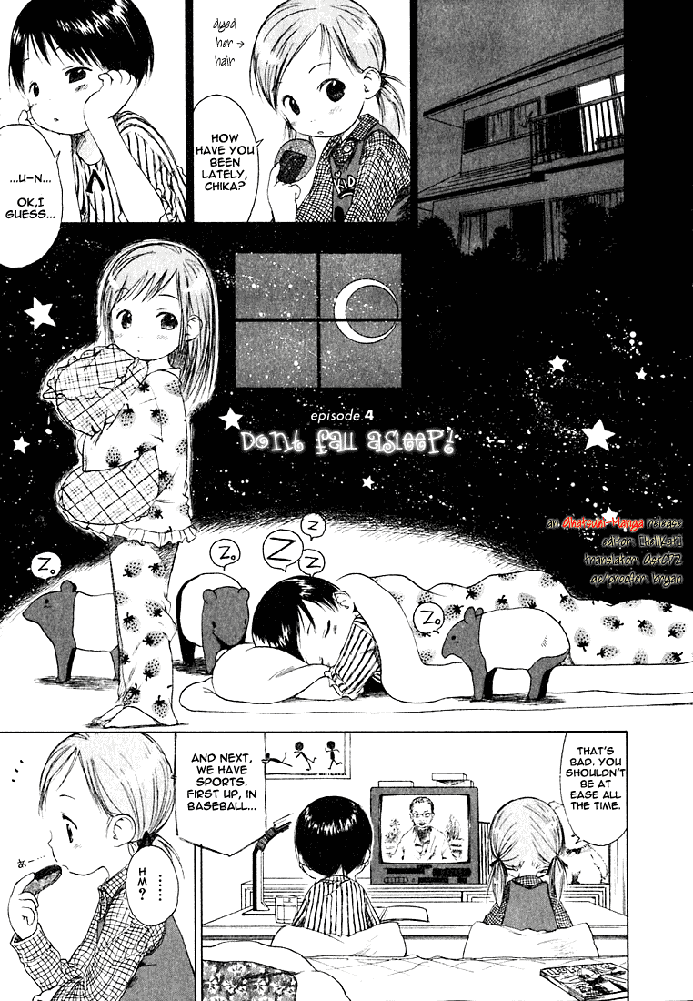 Ichigo Mashimaro Chapter 4 page 1 - Chapter 4: Don't Fall Asleep!