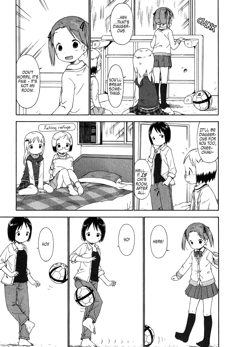 Ichigo Mashimaro Chapter 40 page 7 - Chapter 40: Rain