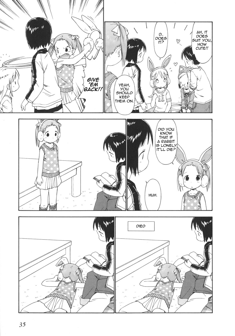 Ichigo Mashimaro Chapter 43 page 3 - Chapter 43: Nya-Nya