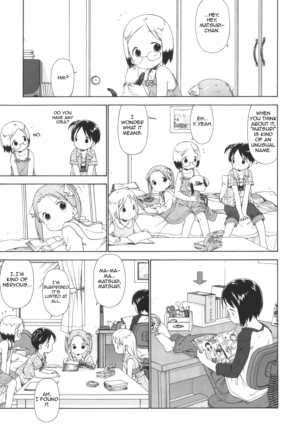 Ichigo Mashimaro Chapter 44 page 1 - Chapter 44: Everyone`s Name