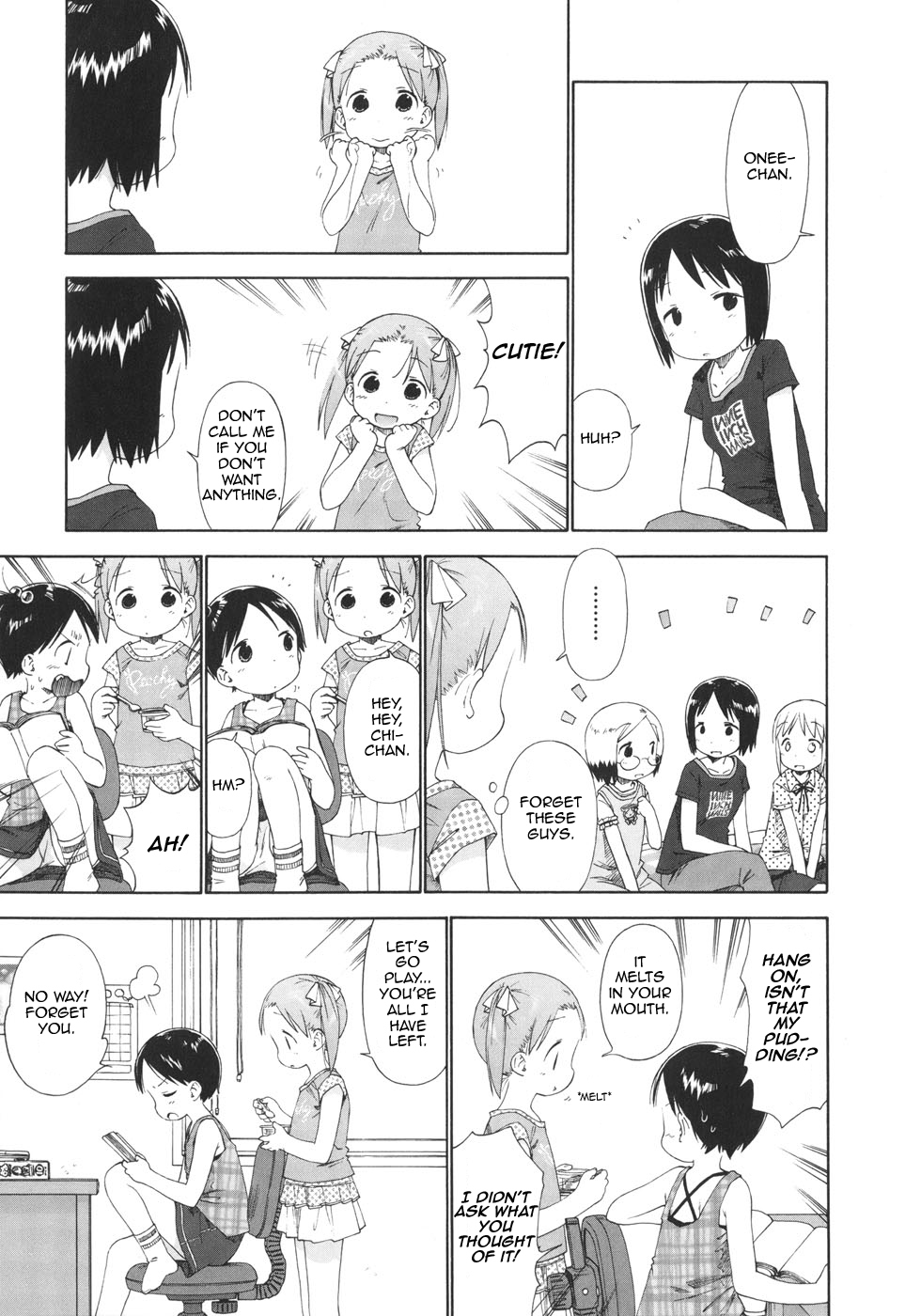 Ichigo Mashimaro Chapter 45 page 3 - Chapter 45: Alone