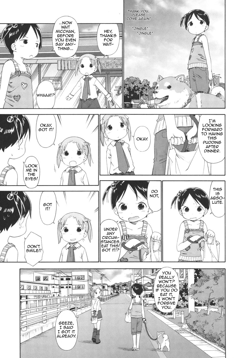 Ichigo Mashimaro Chapter 47 page 3 - Chapter 47: Pudding