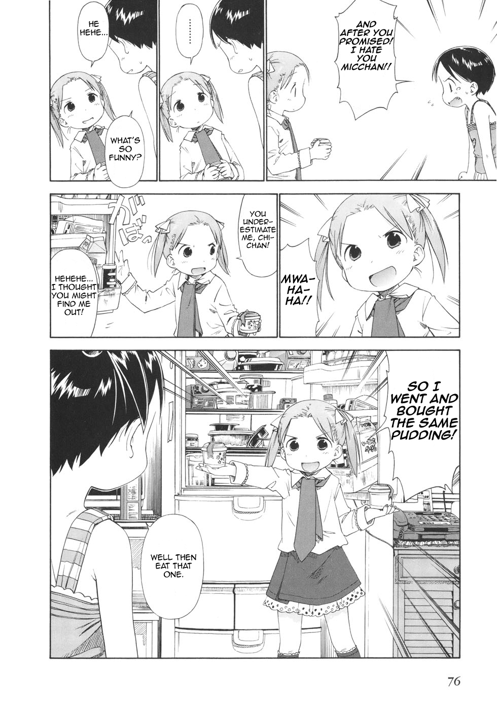 Ichigo Mashimaro Chapter 47 page 8 - Chapter 47: Pudding