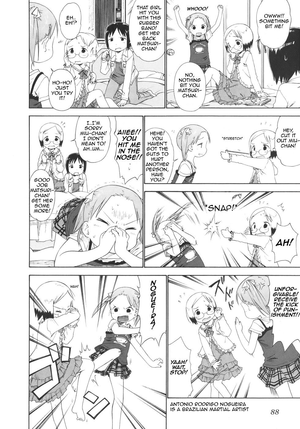 Ichigo Mashimaro Chapter 48 page 10 - Chapter 48: Matsuri-chan Rehabilitation Program