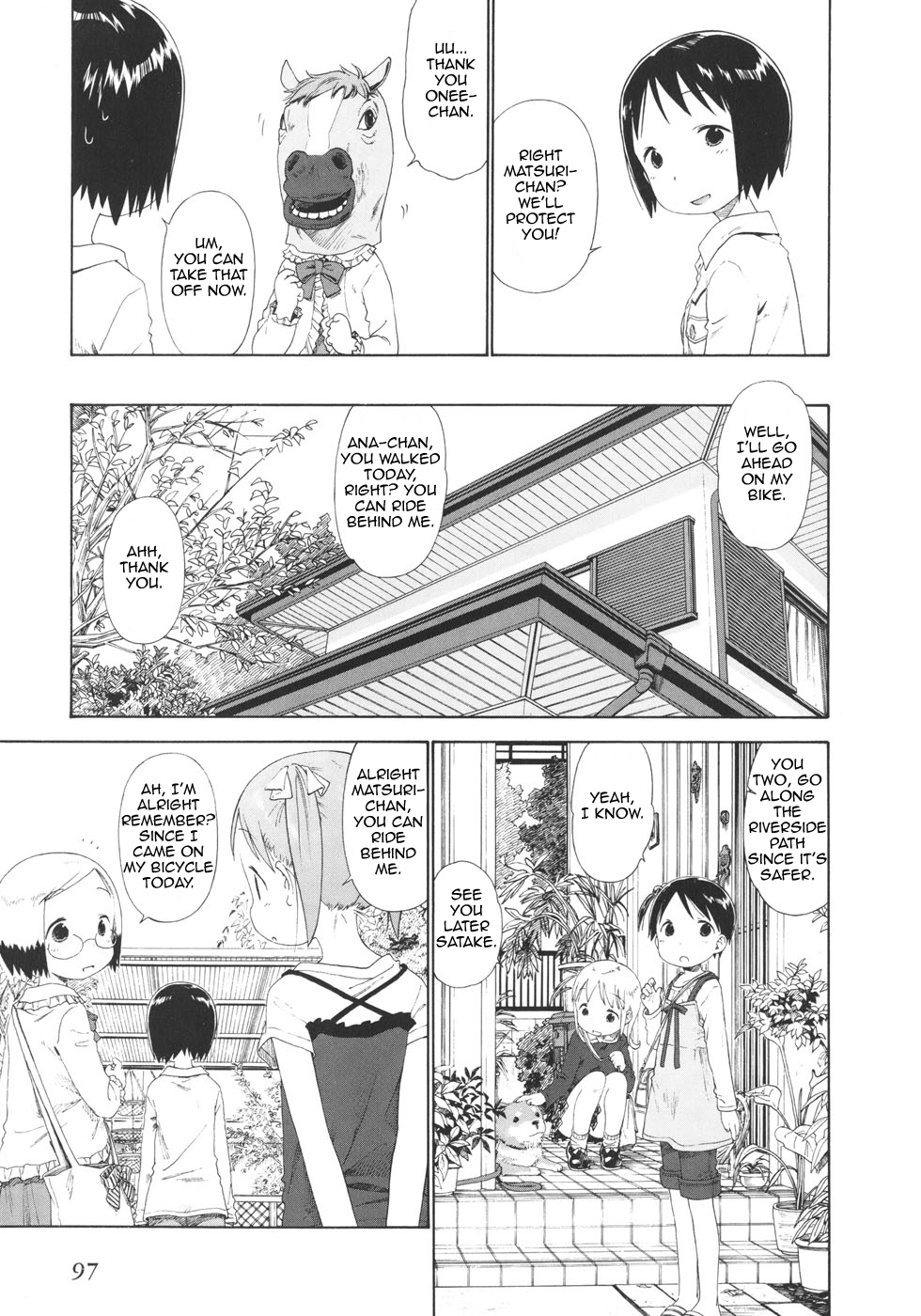 Ichigo Mashimaro Chapter 48 page 19 - Chapter 48: Matsuri-chan Rehabilitation Program