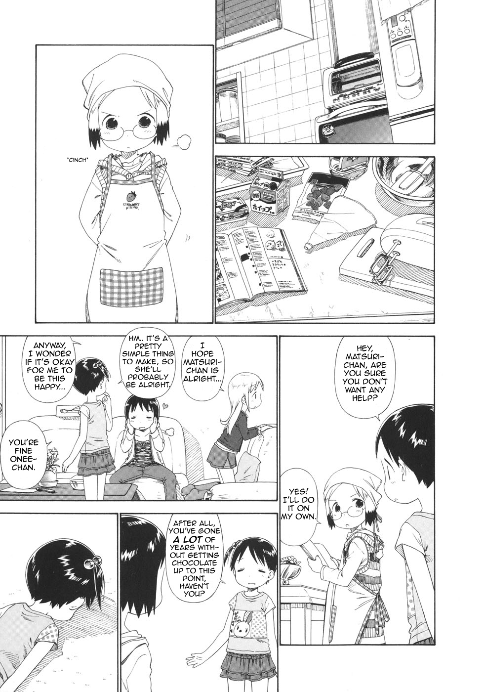 Ichigo Mashimaro Chapter 49 page 5 - Chapter 49: Doki-Doki Valentine's Day
