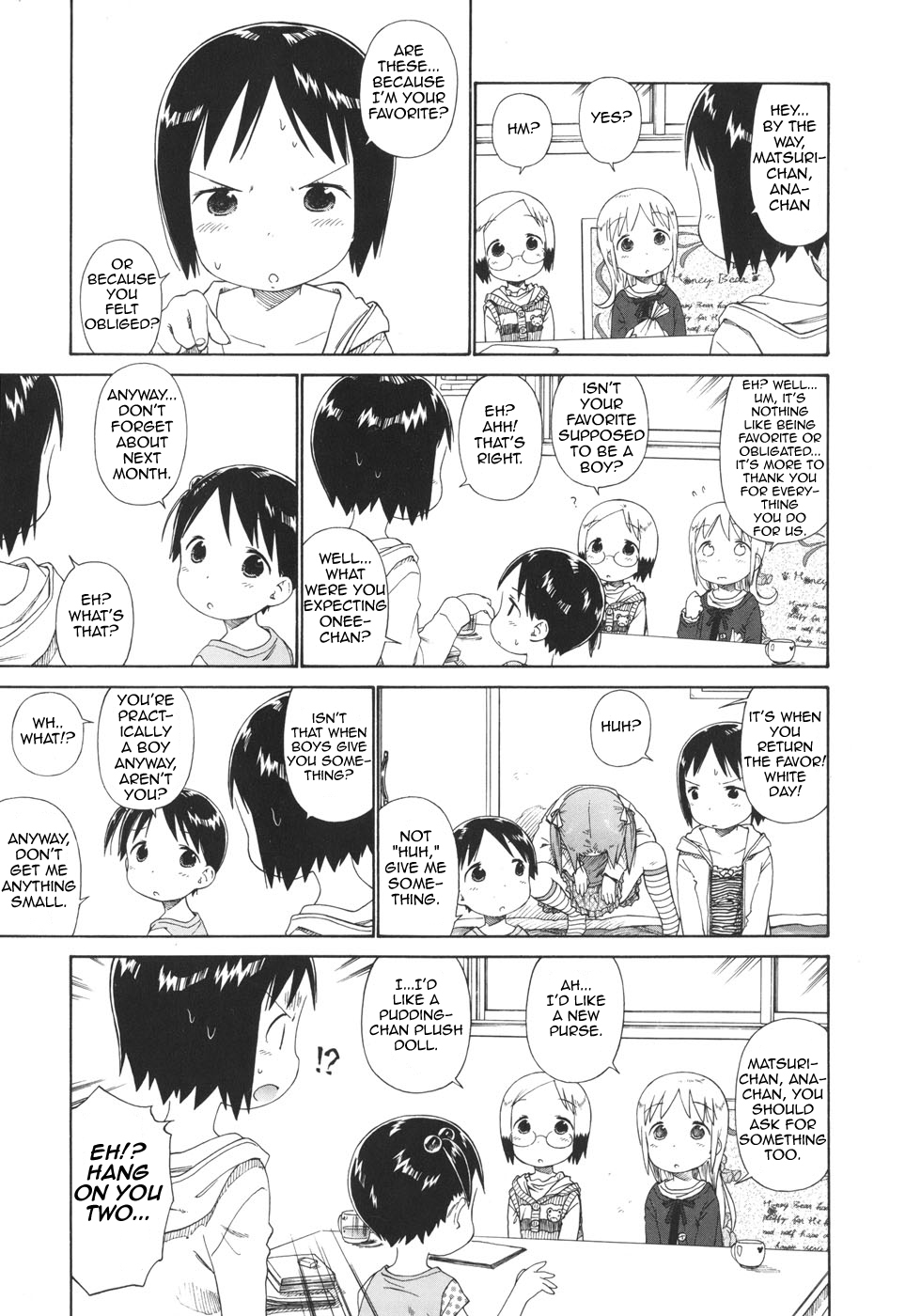 Ichigo Mashimaro Chapter 49 page 9 - Chapter 49: Doki-Doki Valentine's Day