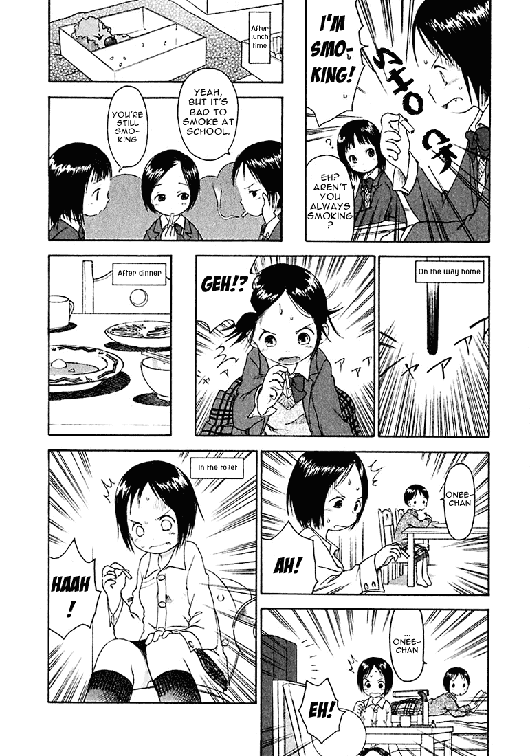Ichigo Mashimaro Chapter 5 page 6 - Chapter 5: Giving Up Smoking