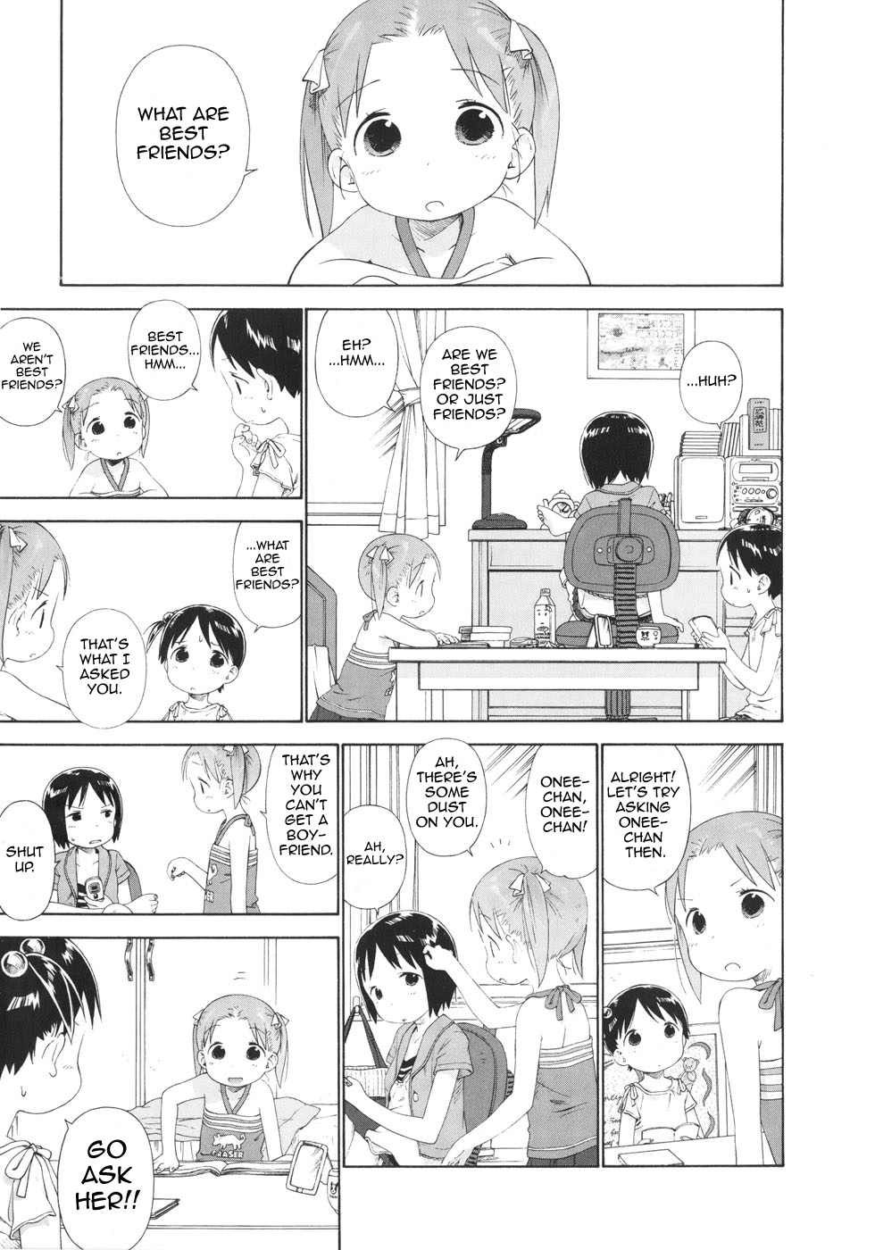 Ichigo Mashimaro Chapter 50 page 1 - Chapter 50: Friends or Lovers