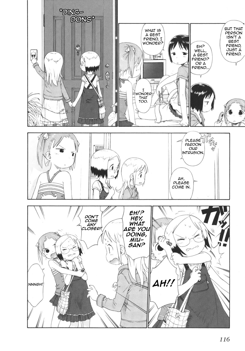 Ichigo Mashimaro Chapter 50 page 4 - Chapter 50: Friends or Lovers