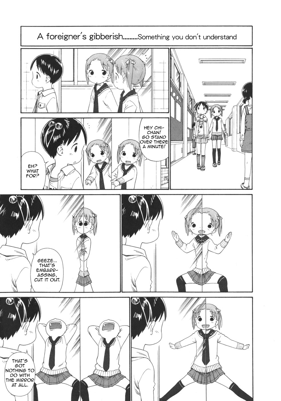 Ichigo Mashimaro Chapter 51 page 13 - Chapter 51: Proverbs