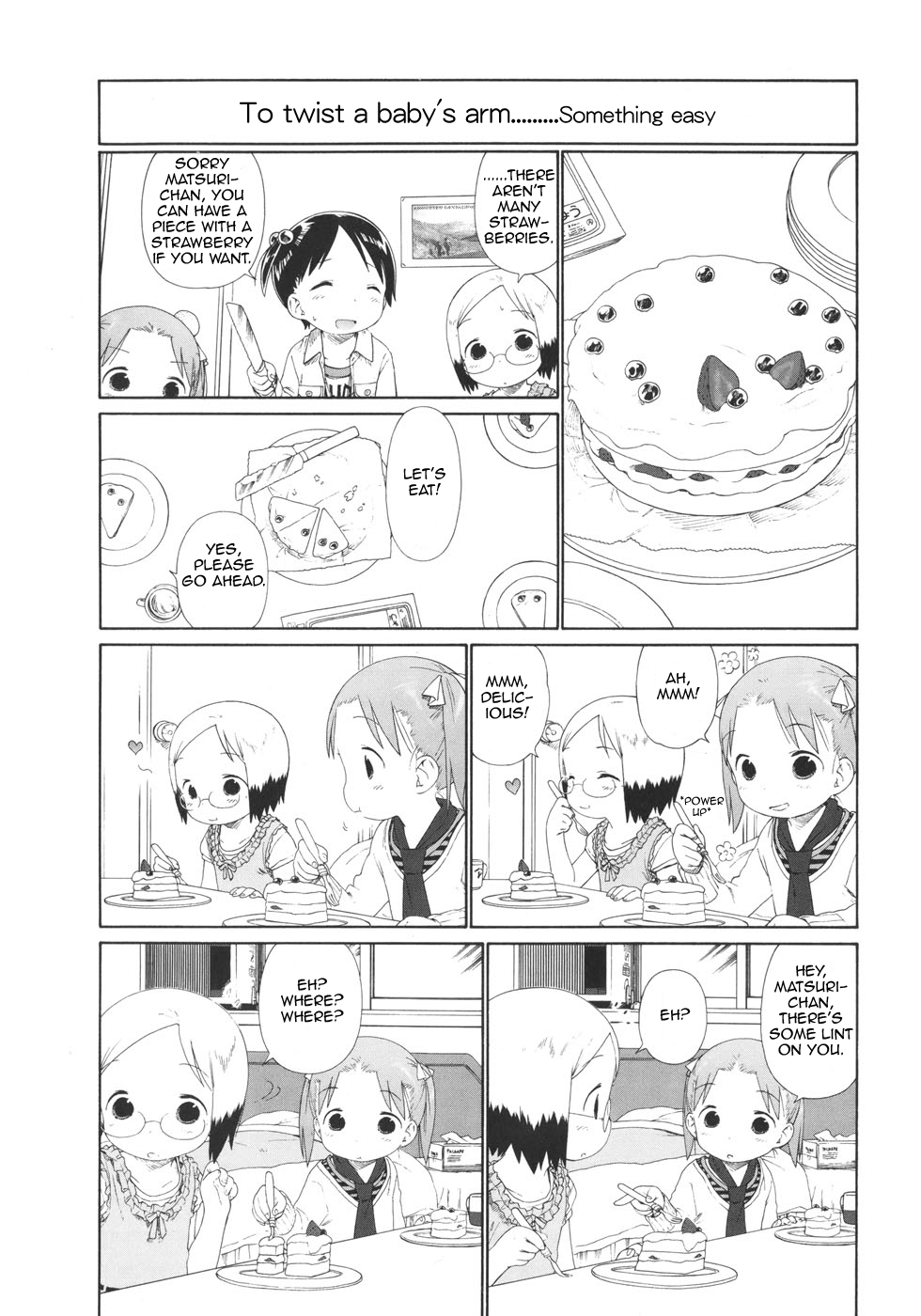 Ichigo Mashimaro Chapter 51 page 6 - Chapter 51: Proverbs
