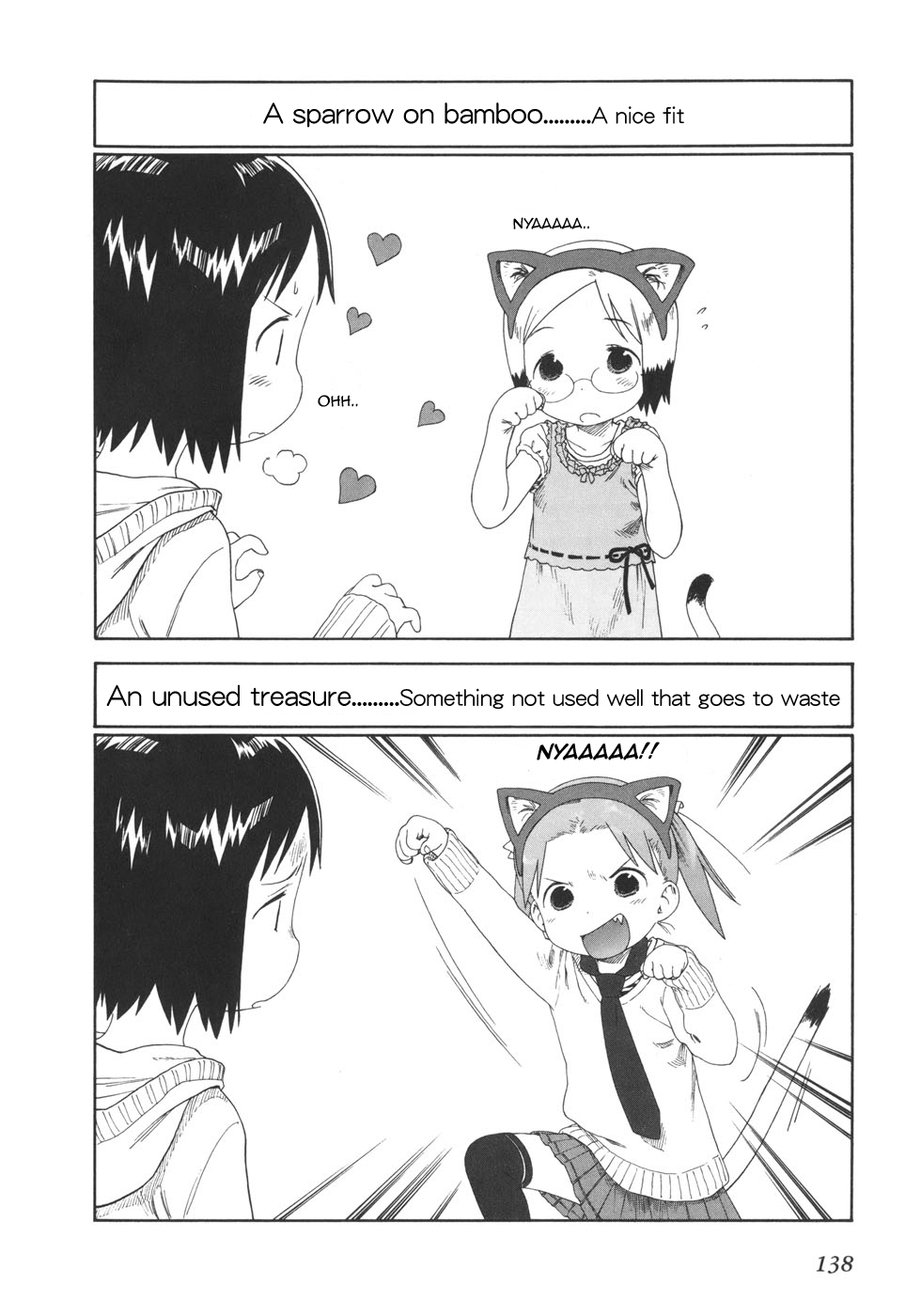 Ichigo Mashimaro Chapter 51 page 8 - Chapter 51: Proverbs