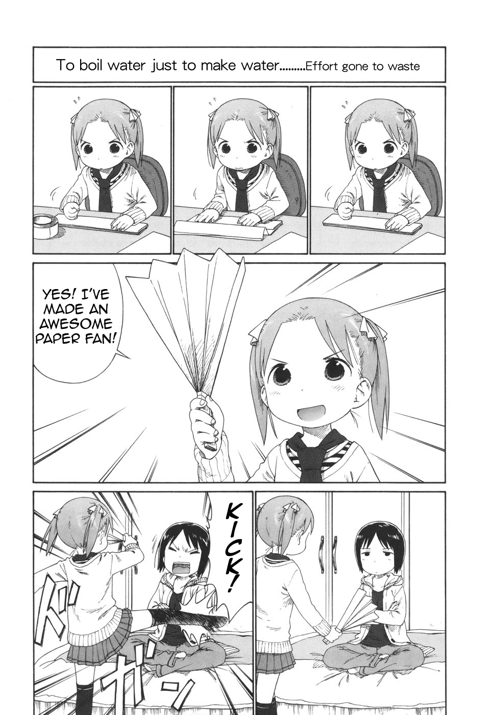 Ichigo Mashimaro Chapter 51 page 9 - Chapter 51: Proverbs