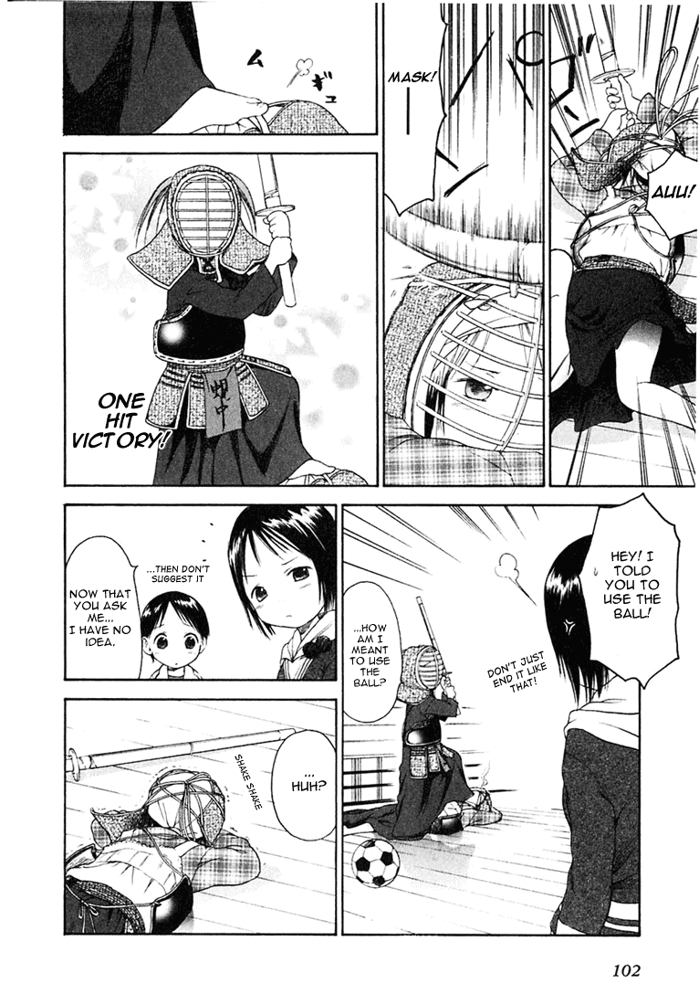 Ichigo Mashimaro Chapter 6 page 14 - Chapter 6: Let's Play Outside
