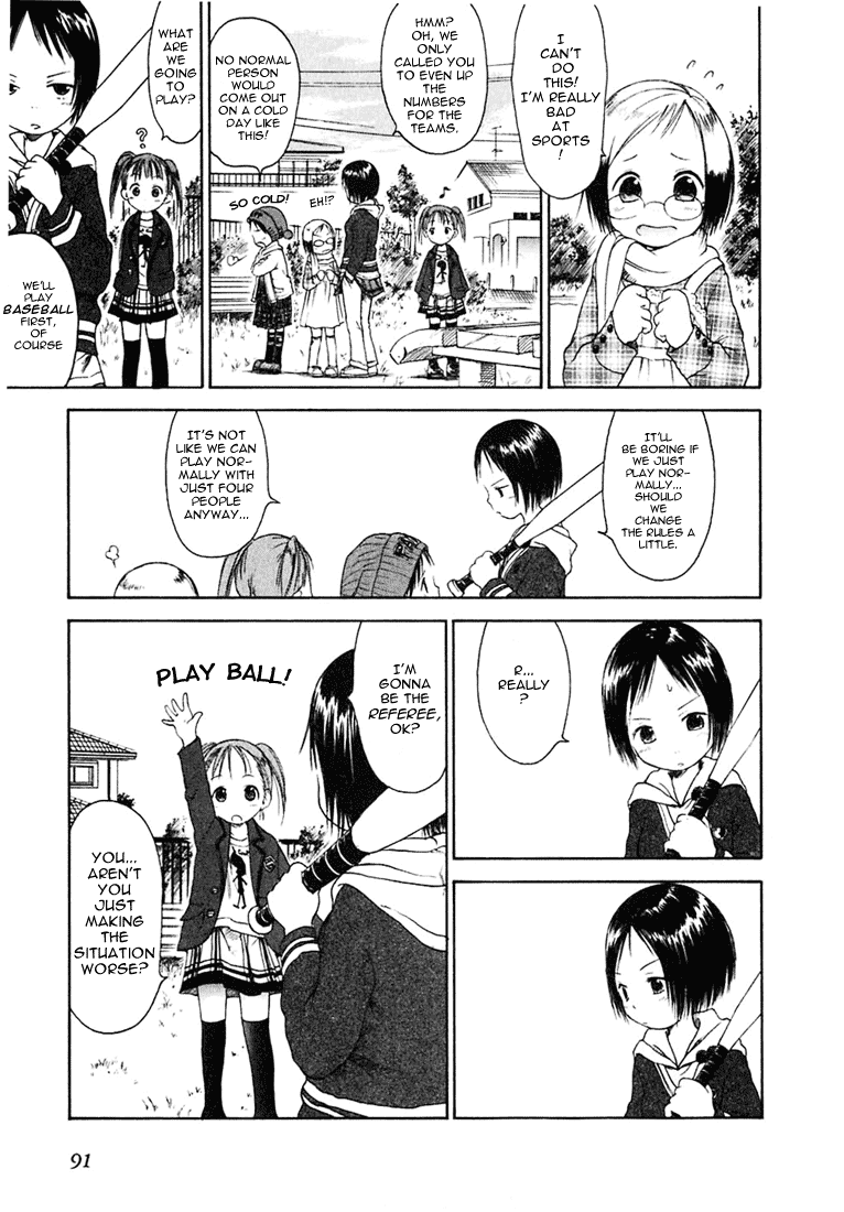 Ichigo Mashimaro Chapter 6 page 3 - Chapter 6: Let's Play Outside