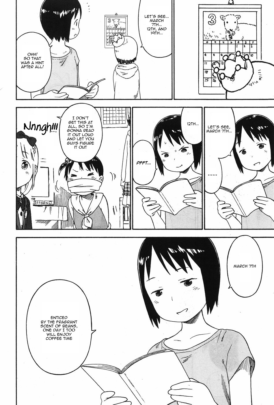 Ichigo Mashimaro Chapter 74 page 24 - Chapter 74: Riddles