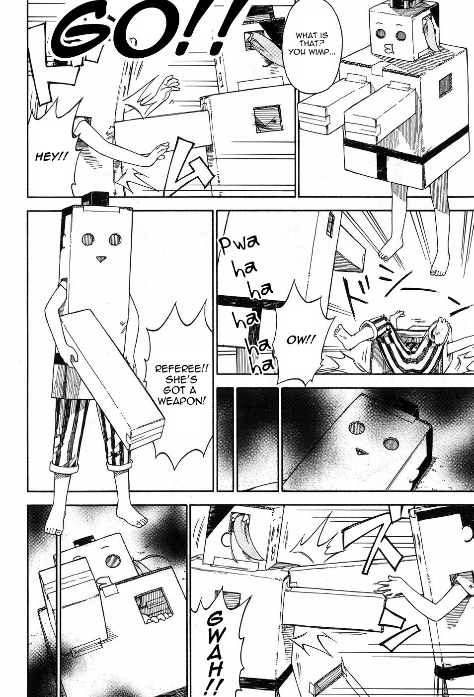 Ichigo Mashimaro Chapter 75 page 10 - Chapter 75: Paper Sumo