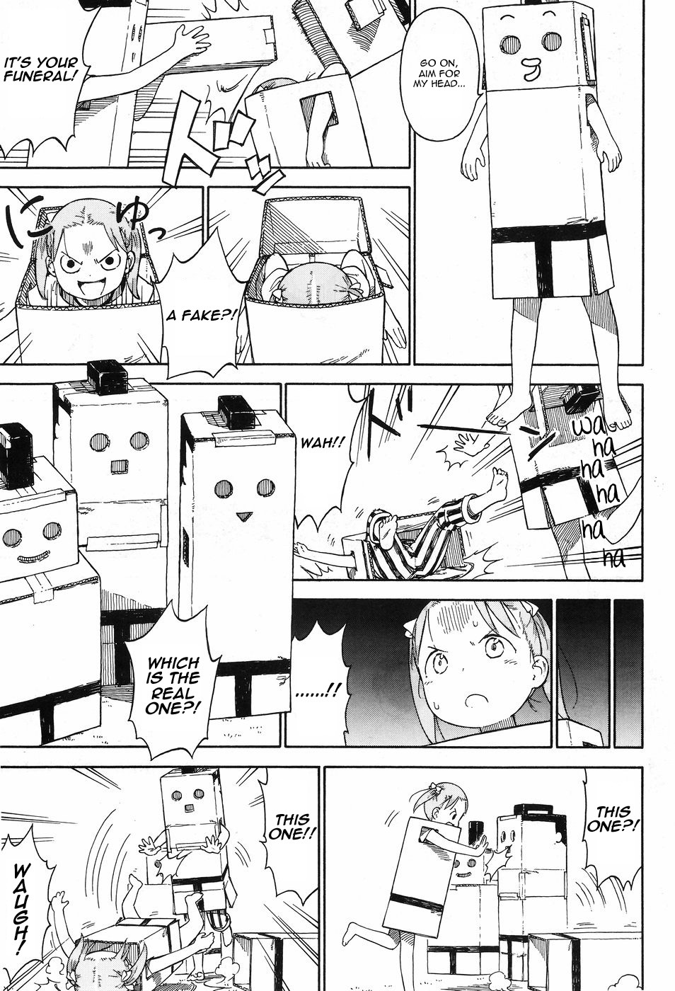 Ichigo Mashimaro Chapter 75 page 11 - Chapter 75: Paper Sumo