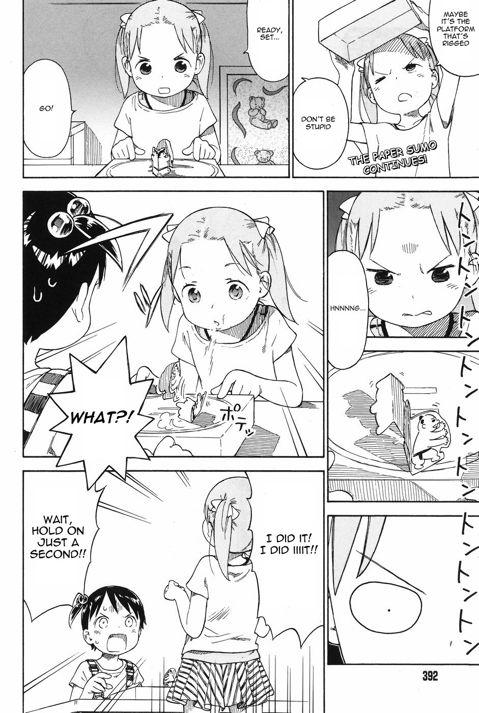 Ichigo Mashimaro Chapter 75 page 4 - Chapter 75: Paper Sumo