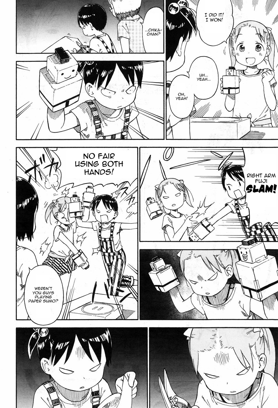 Ichigo Mashimaro Chapter 75 page 8 - Chapter 75: Paper Sumo