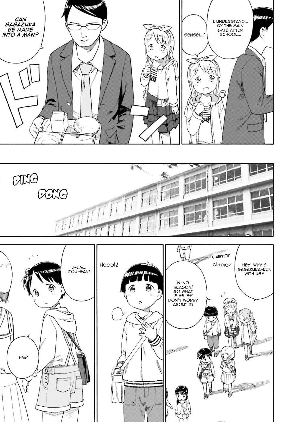 Ichigo Mashimaro Chapter 77 page 15 - Chapter 77: Sasazuka