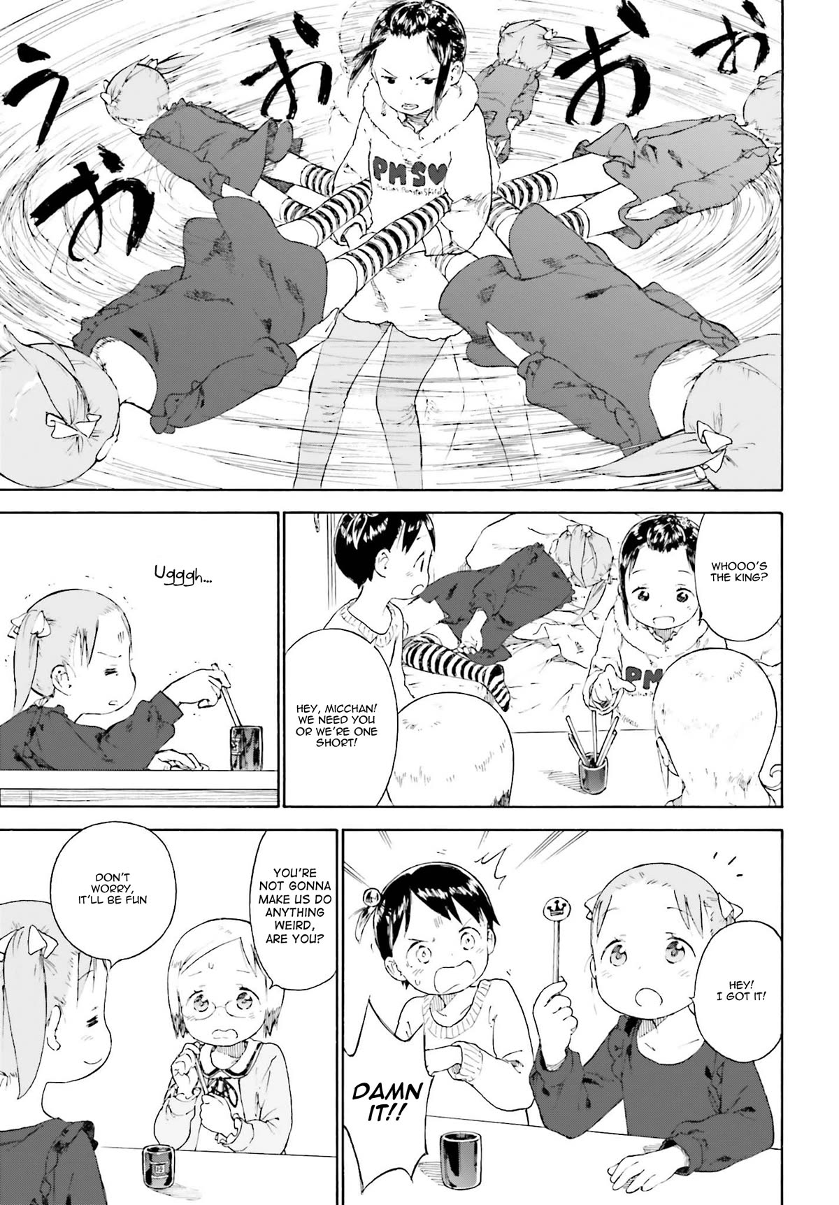 Ichigo Mashimaro Chapter 84 page 7 - Chapter 84: King Game