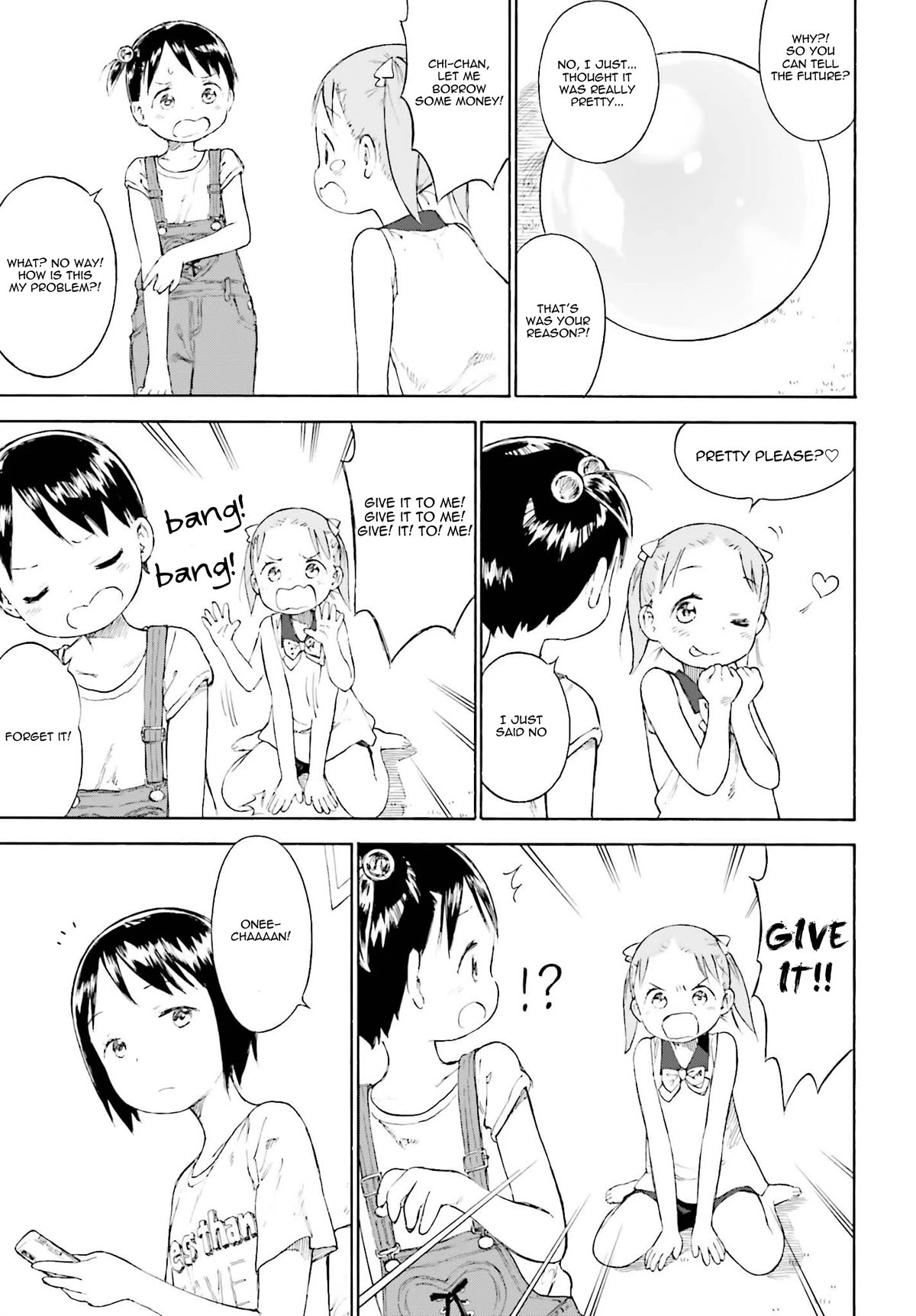 Ichigo Mashimaro Chapter 85 page 3 - Chapter 85: Gimme Some Spending Money!