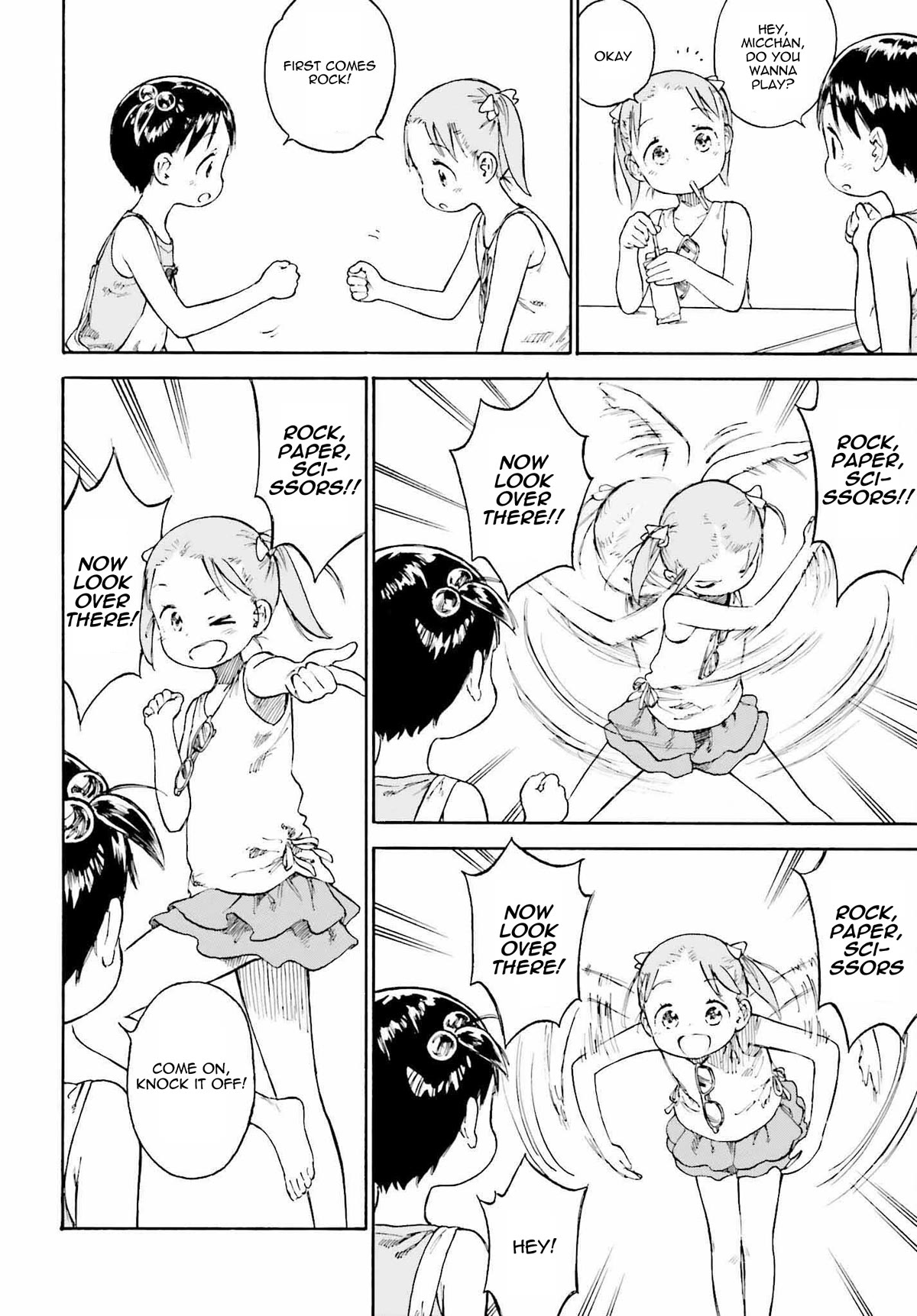 Ichigo Mashimaro Chapter 88 page 2 - Chapter 88: Acchi Muite Hoi