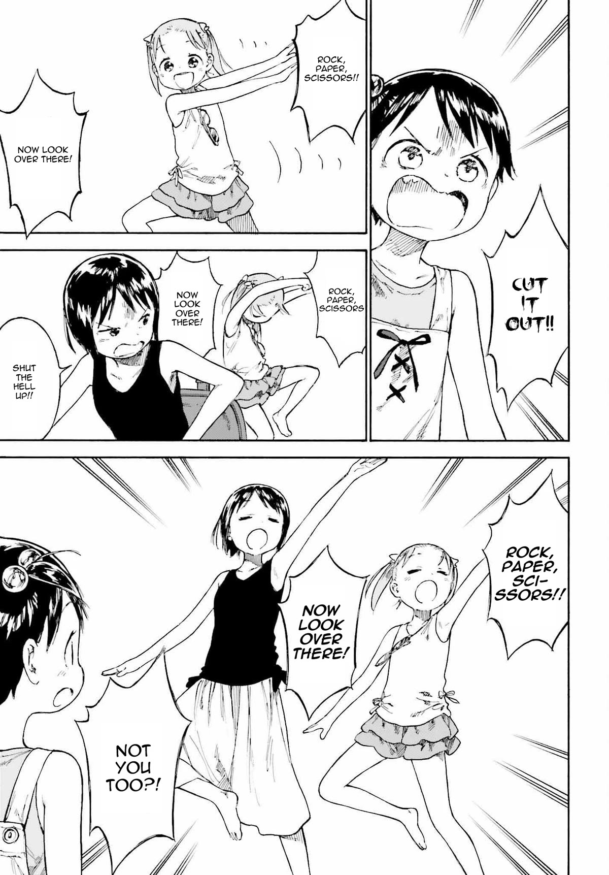 Ichigo Mashimaro Chapter 88 page 3 - Chapter 88: Acchi Muite Hoi