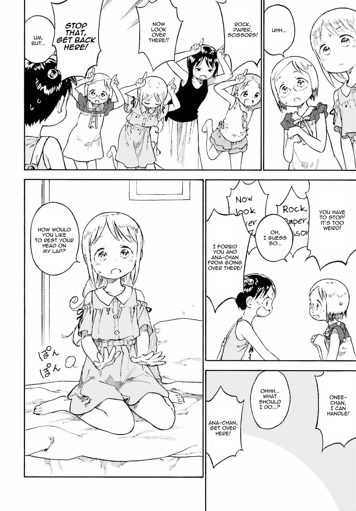 Ichigo Mashimaro Chapter 88 page 4 - Chapter 88: Acchi Muite Hoi