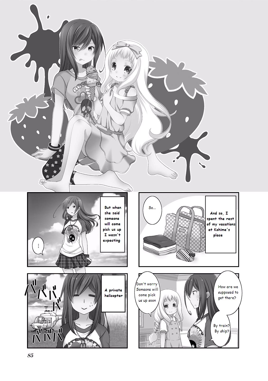 Ichigo no Haitta Soda-sui Chapter 28 page 1 - Chapter 28