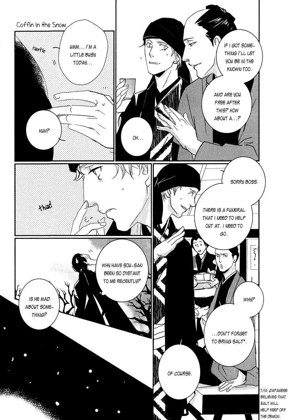 Ichigo no Yume - Shimatsuya Risuke no Kaii Jikenchou Chapter 3 page 9 - Chapter 3: Coffin in the Snow